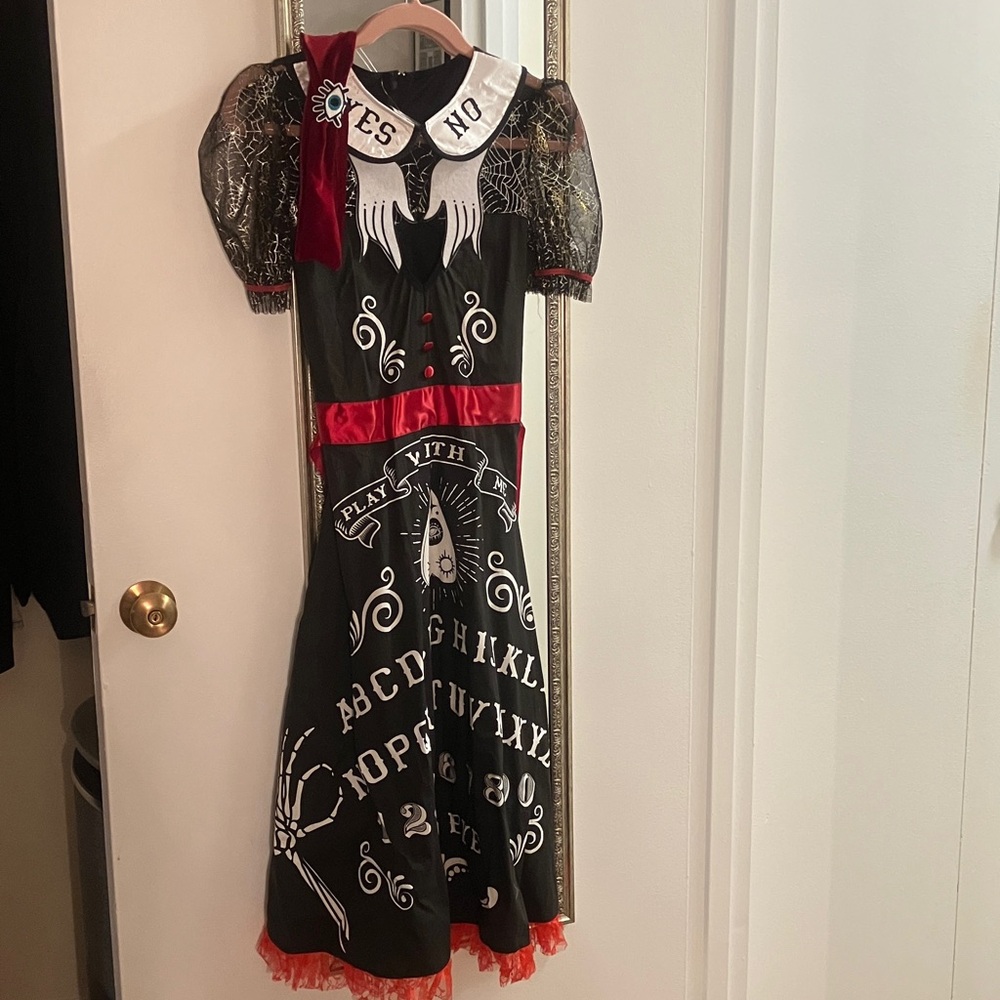 Unique! New With Tags Sexy Ouija Board Dress with Headband